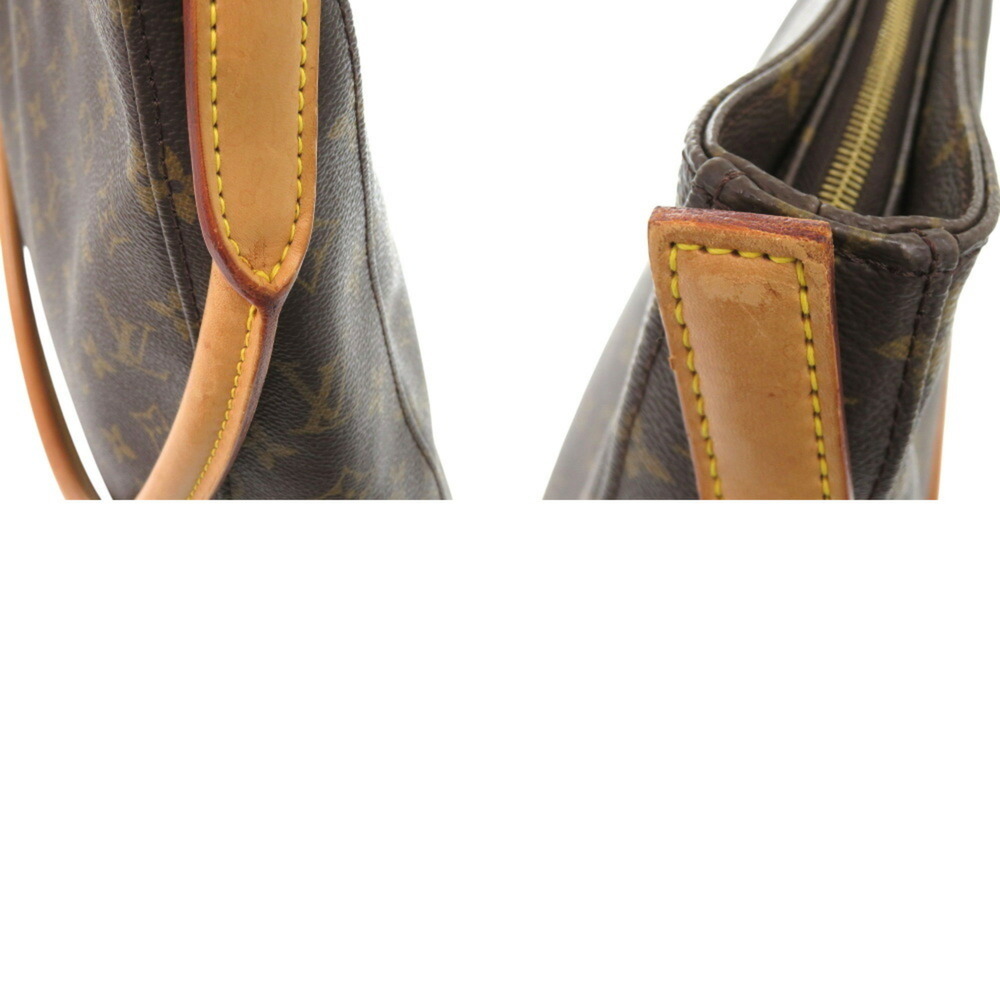 LOUIS VUITTON Authentic Brown Monogram Looping GM Shoulder Bag - Picture 11 of 11